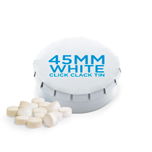 45mm Click Clack White - Mints
